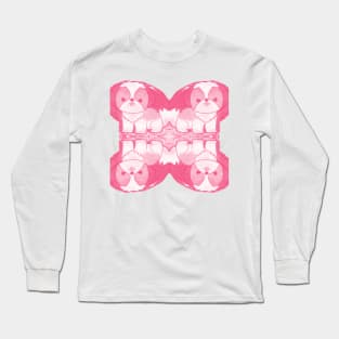 Pink Puppies Tile Long Sleeve T-Shirt